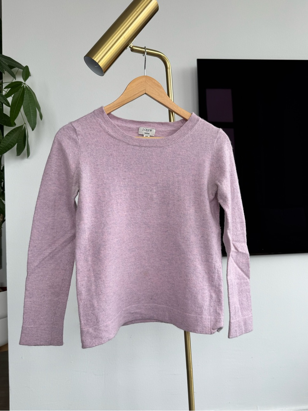 J Crew Wool Blend Teddy Sweater